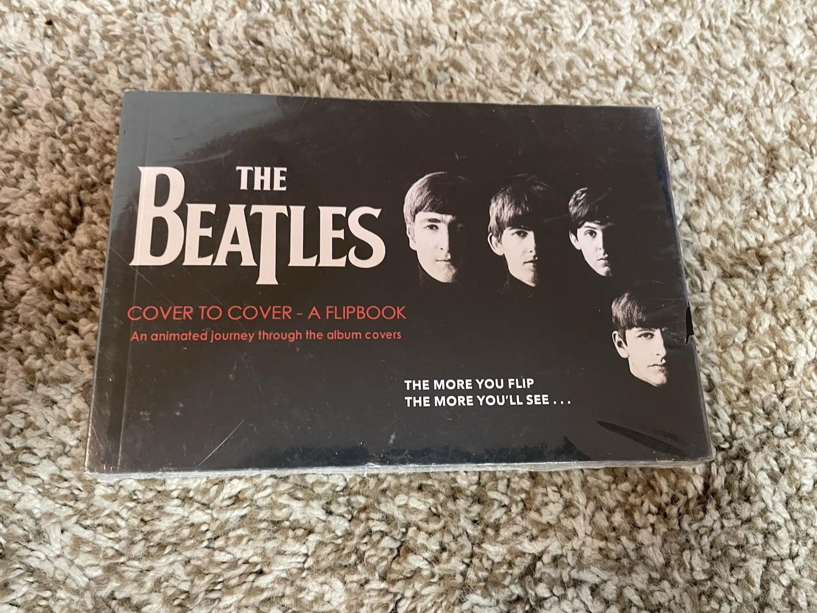 NEW SEALED The Beatles Flipbook 2009 HTF Collectible – FREE SHIPPING!