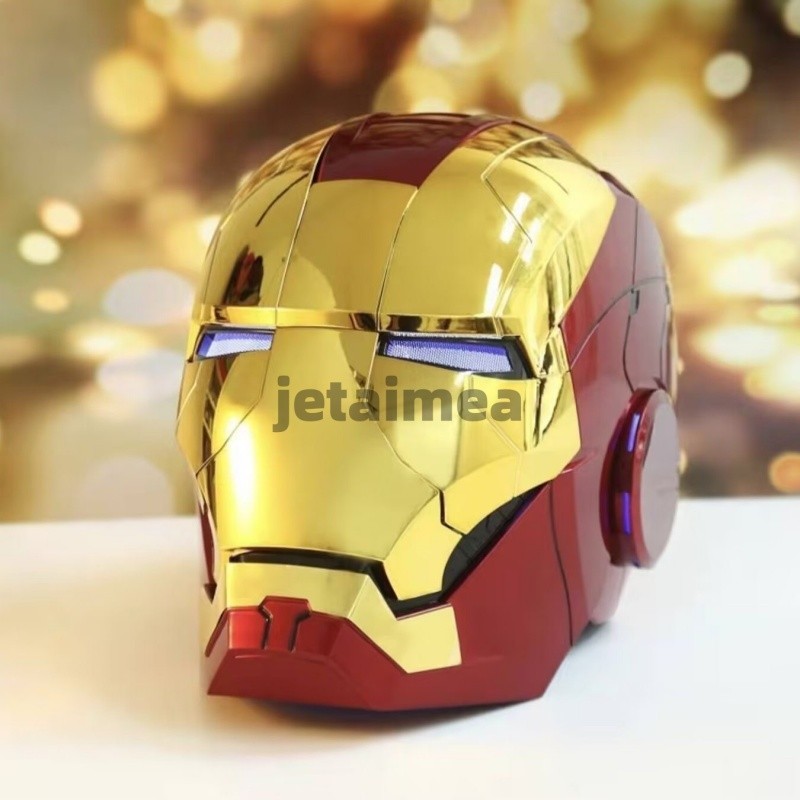 AUTOKING Iron Man MK5 Helmet Wearable VoiceControl Mask & Base Cosplay Prop Gift