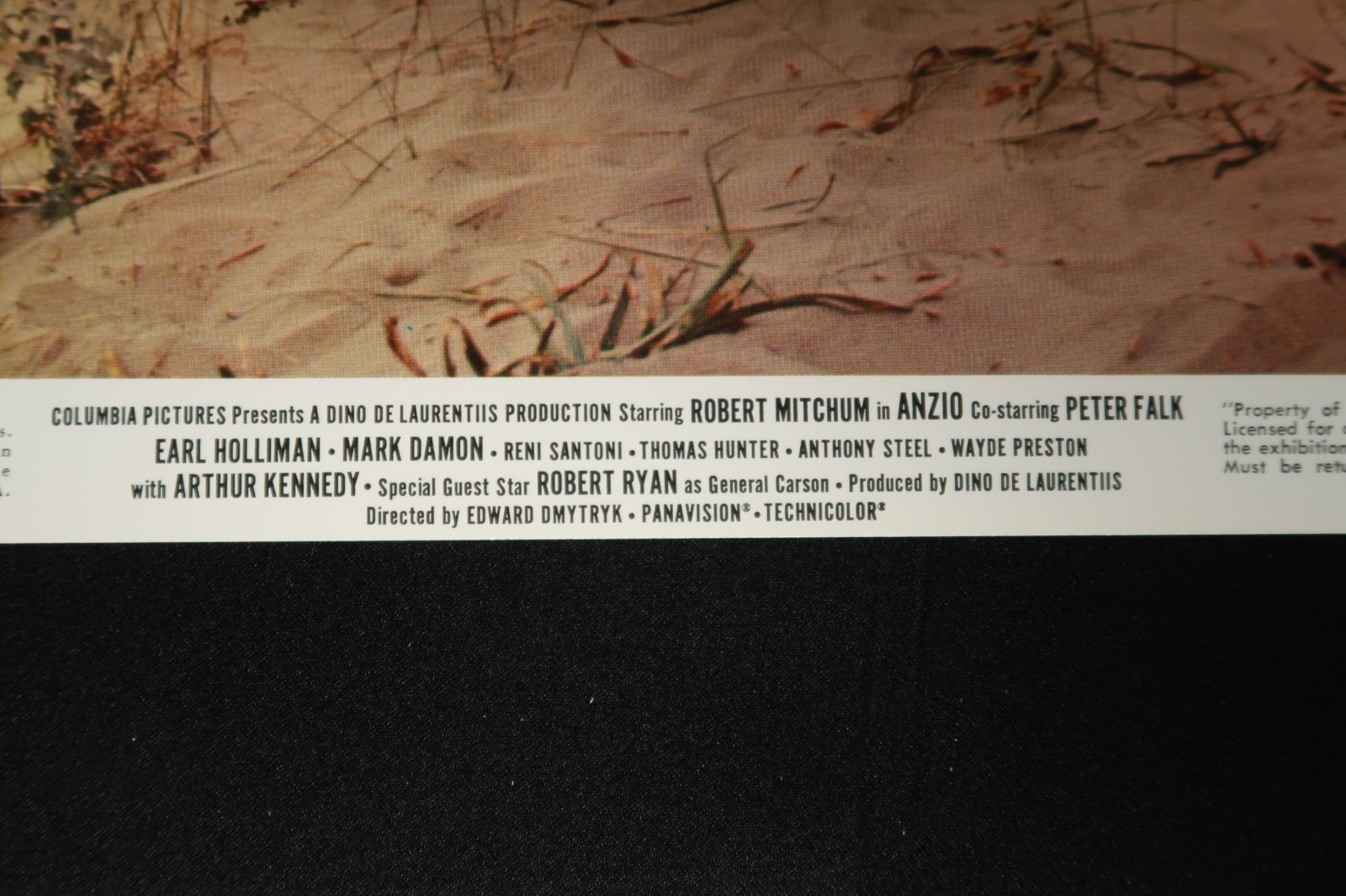 Anzio 1968 Lobby Cards Mini Stills 8 x 10 NSS 68/121 Robert Mitchum Peter Falk