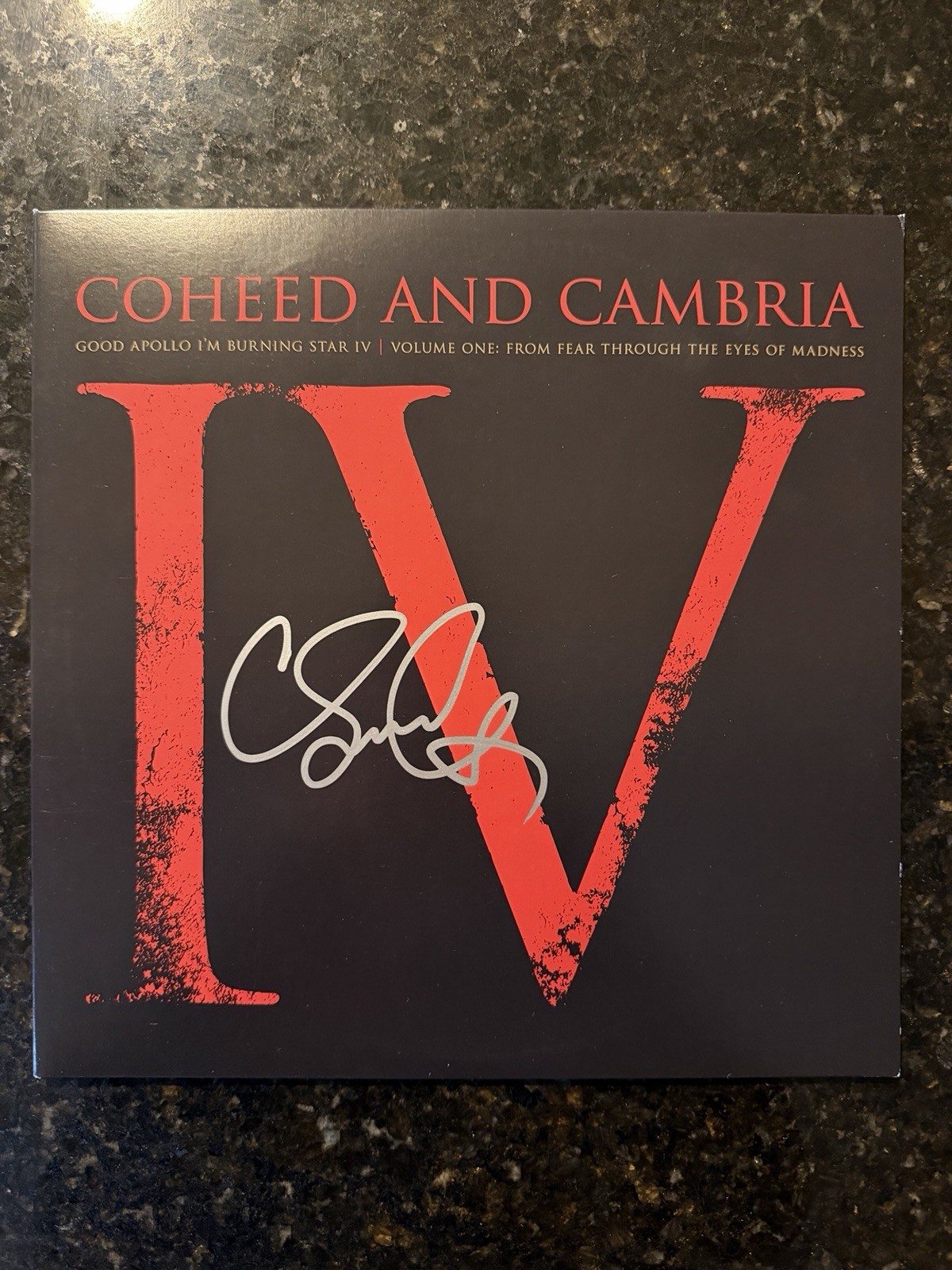Claudio Sanchez Signed Autographed Coheed & Cambria Good Apollo Vinyl PSA COA