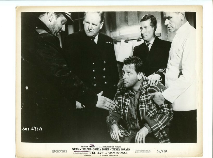 KEY-1958-STILL-WILLIAM HOLDEN-ROMANCE-WAR G