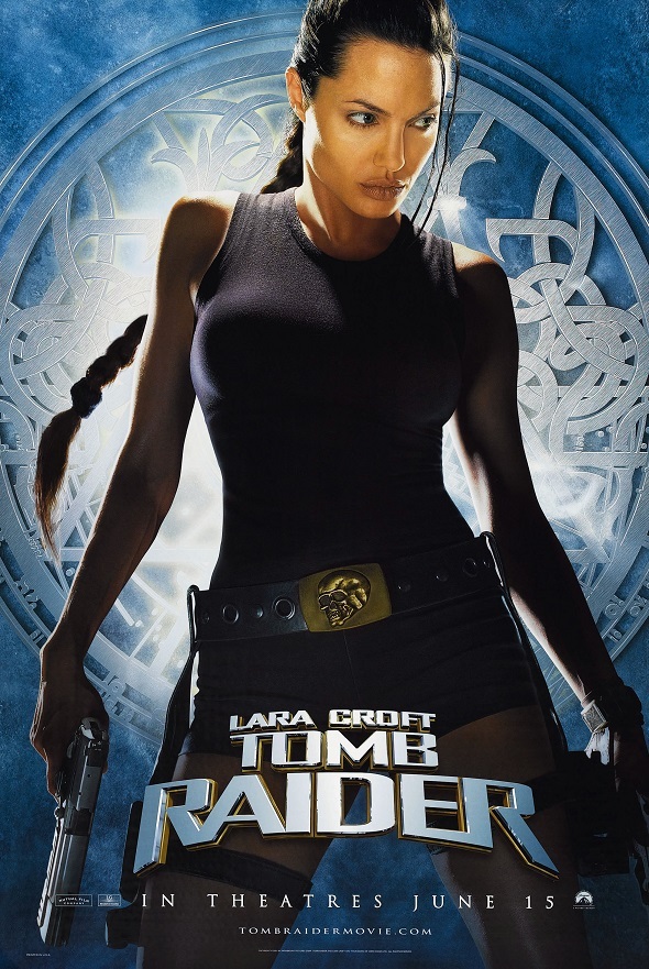 Lara Croft Tomb Raider movie poster 11 x 17 inches – Angelina Jolie poster (c)