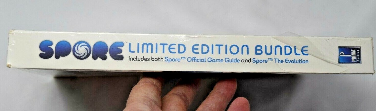 NOS Spore Limited Edition Bundle Prima Games Factory Sealed