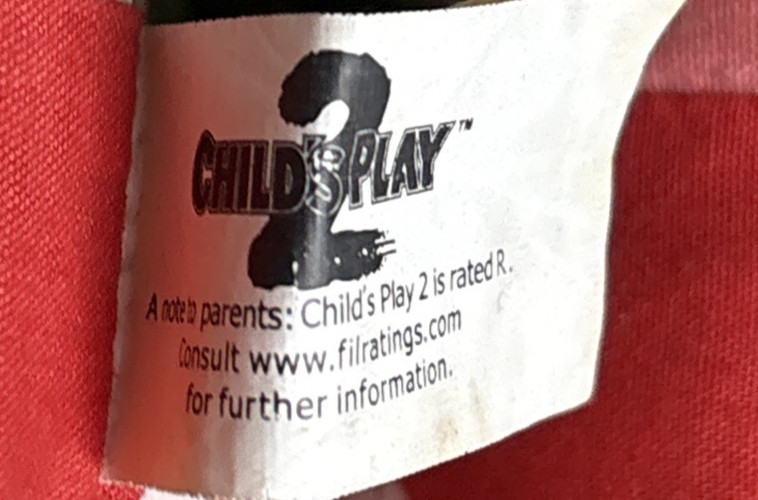 Child’s Play 2 Chucky Doll Plush 13” Toy Factory Horror NWT