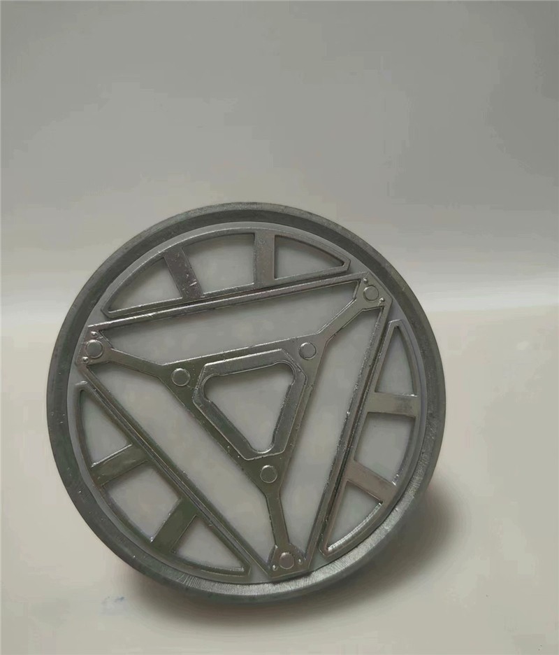Wearable MK6 Iron Man Arc Reactor Mark 6 LED Tony Chest Light Touch Switch