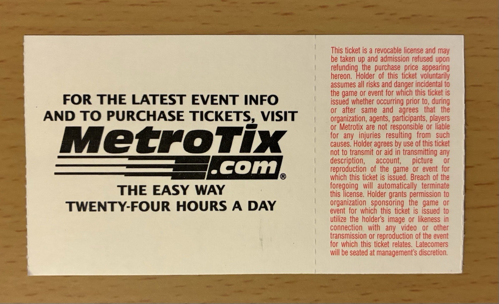 2003 THE GO-GO’S SIX FLAGS ST LOUIS CONCERT TICKET STUB WE GOT THE BEAT VACATION