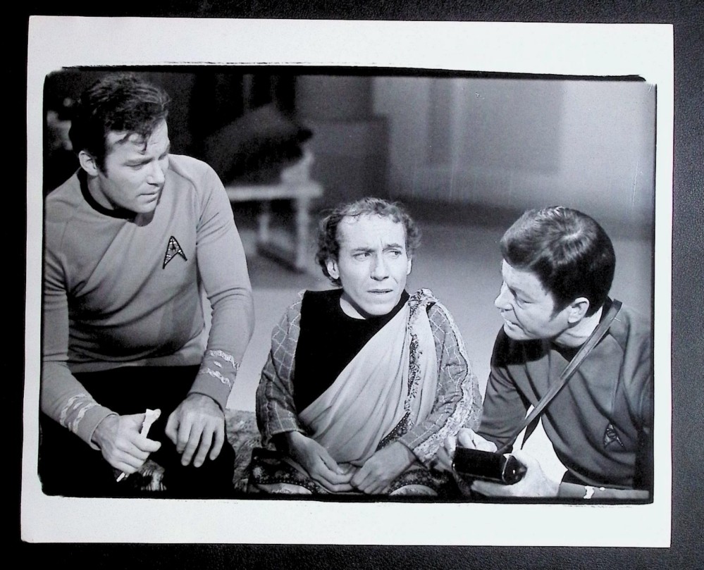 Star Trek William Shatner,Michael Pataki,Deforest Kelley in Season 2 Episode 15.