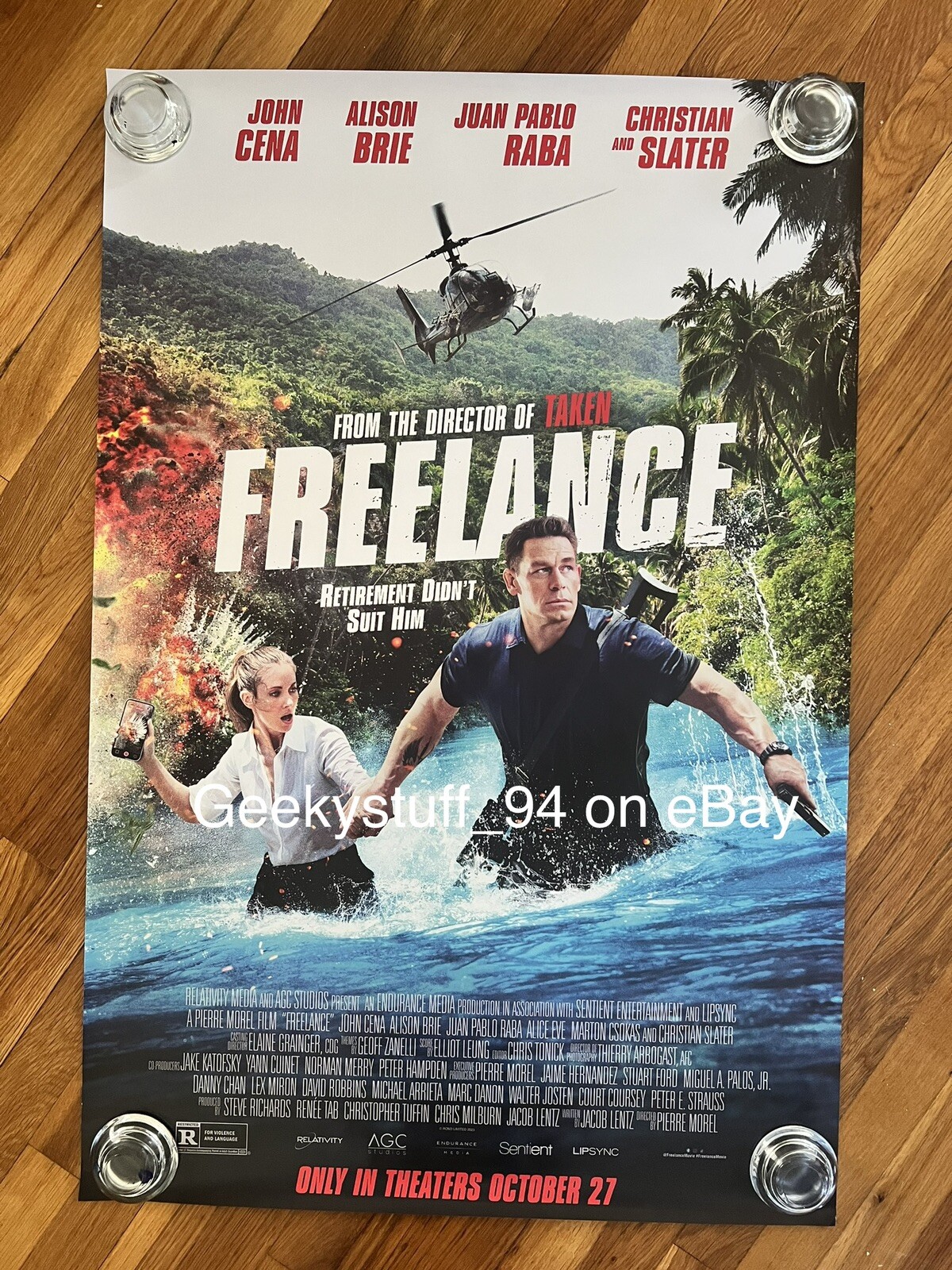 Freelance DS Theatrical Movie Poster 27×40
