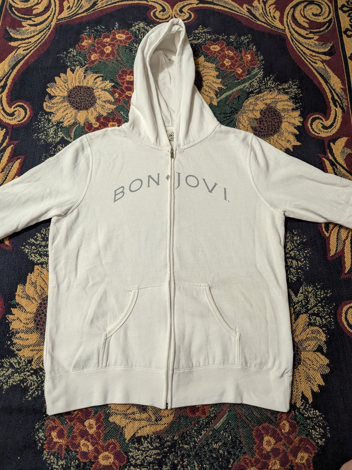 Bon Jovi 2013 ‘Because We Can’ Australia Tour Women’s XXL Zip Hoodie
