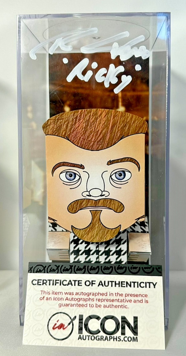 Trailer Park Boys Blockheadz Signed Figures Ricky Julian Bubbles COA Set