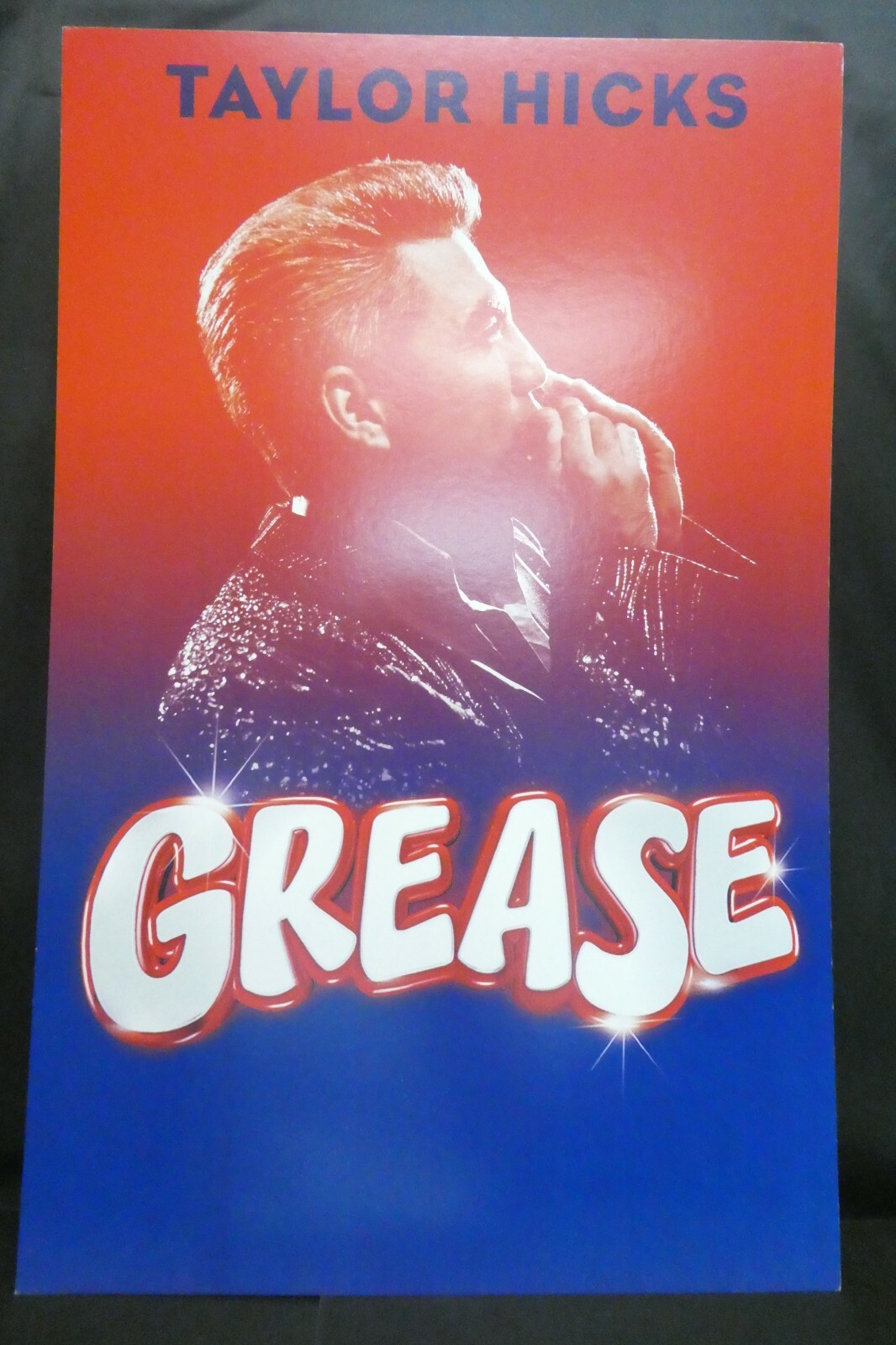 Grease Musical Theater Broadway Window Card Poster 14″ x 22″
