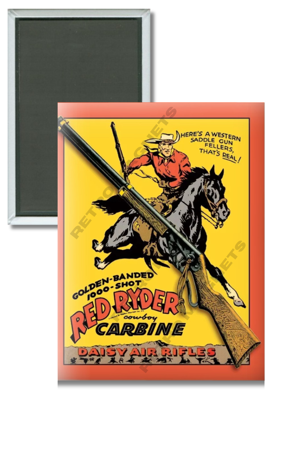 A Christmas Story 1983 Movie Red Ryder Ad 2″ x 3″ Refrigerator / Locker Magnet