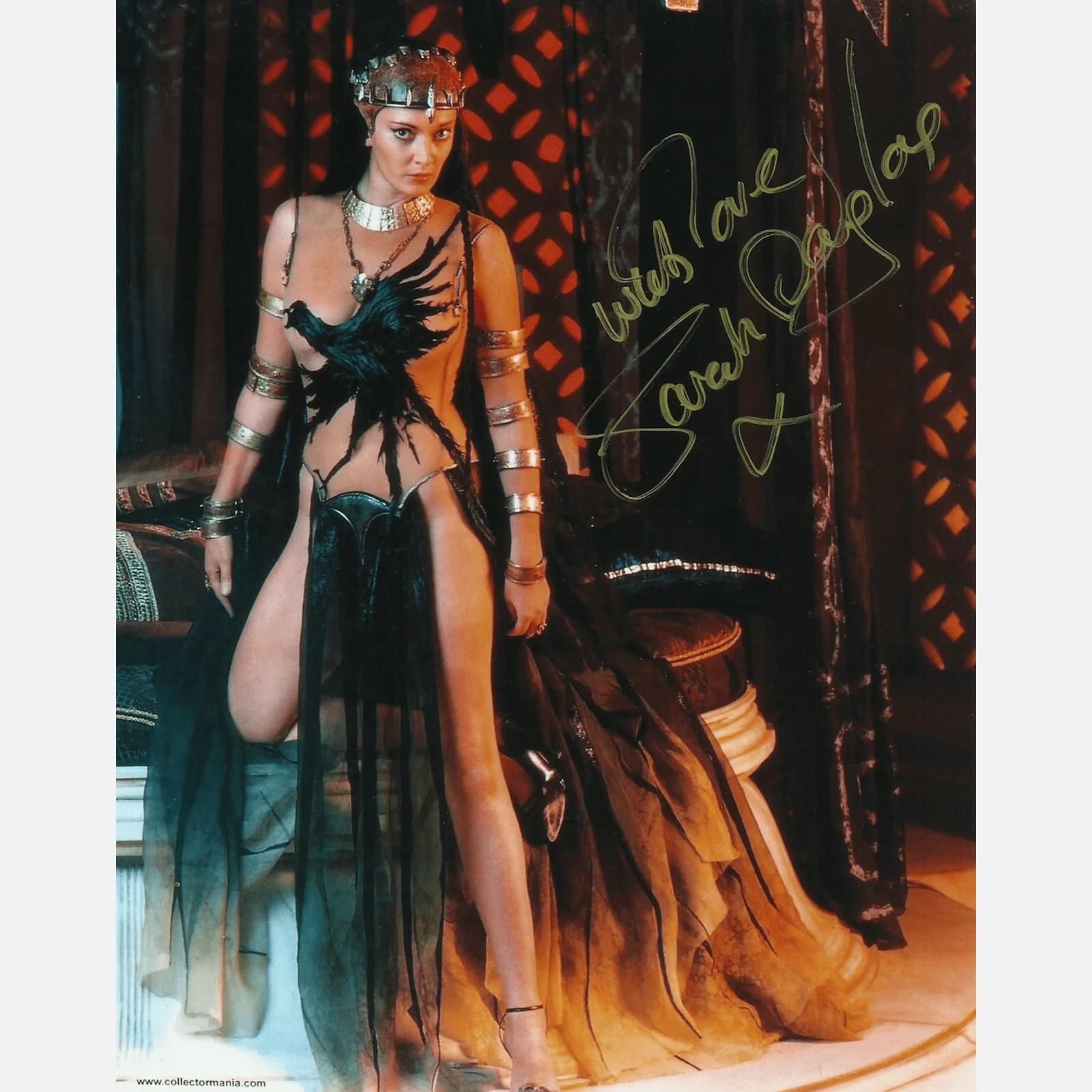 SARAH DOUGLAS autograph ACOA signed 8×10 photography CONAN