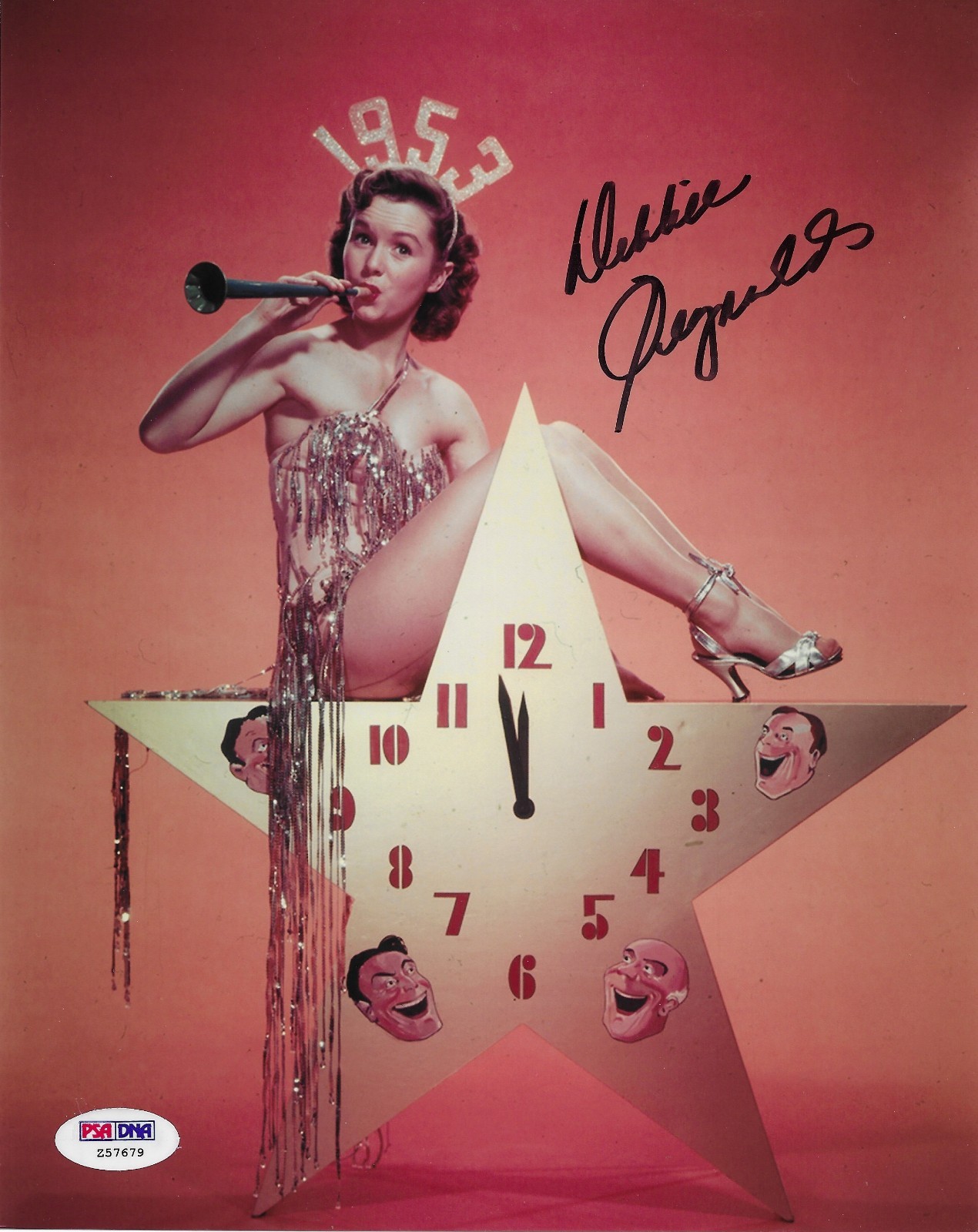 Debbie Reynolds PSA/DNA COA Signed 8×10 Photo Autographed Singin’ in the Rain 79