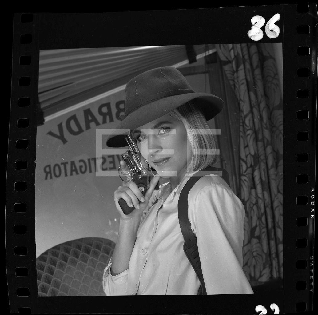 Bess Armstrong This Girl For Hire Actress Harry Langdon Negative w/rights Q324