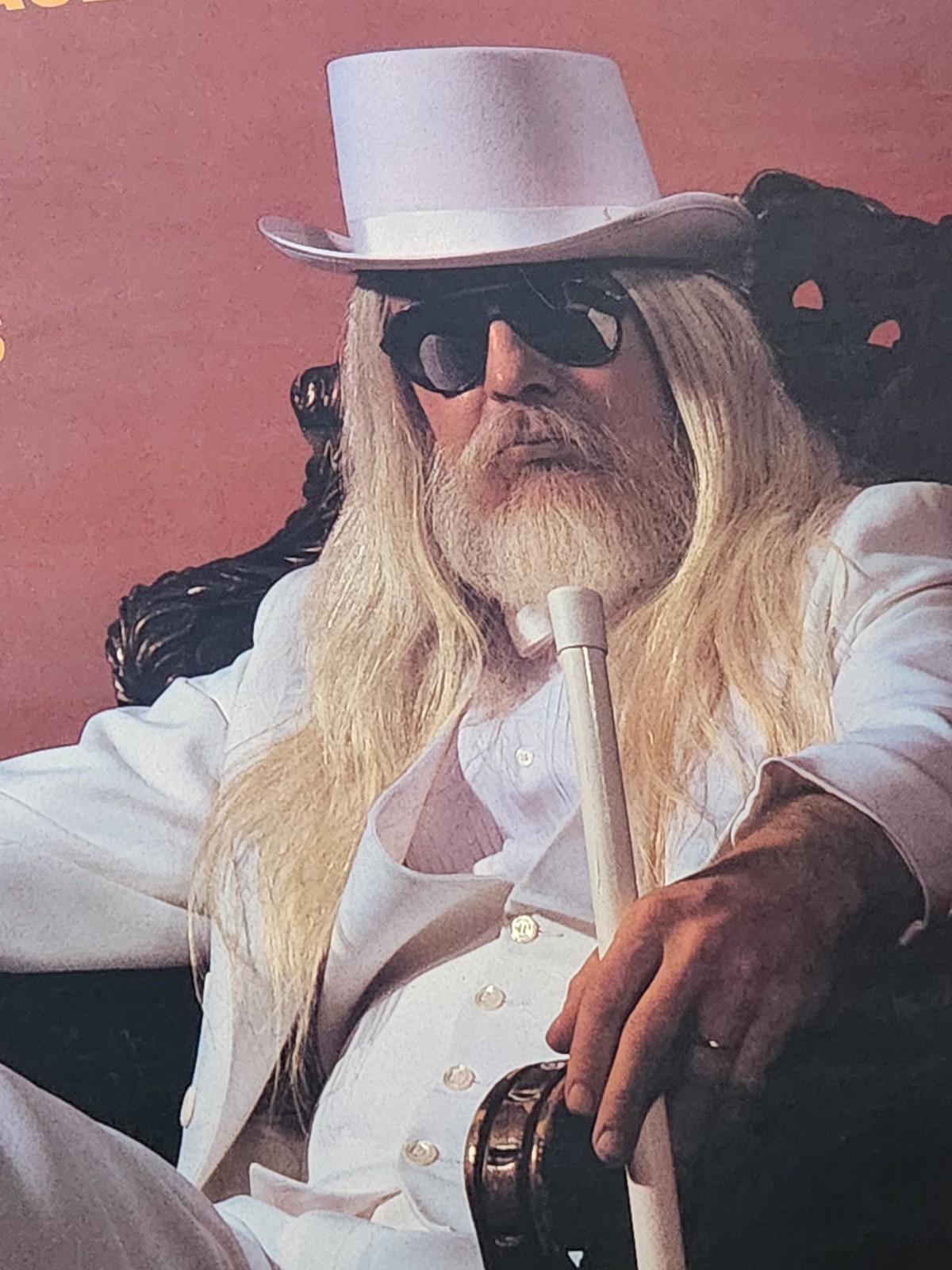 Poster 1984 Leon Russell Solid State Original Vintage