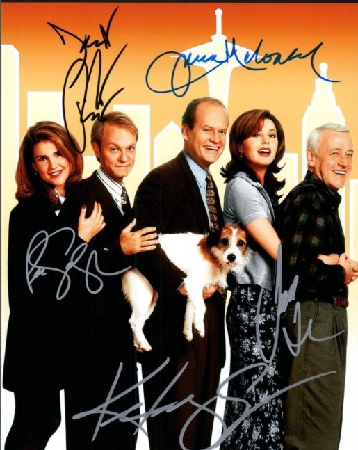 Frasier Autographed Original 8×10 Photo LOA TTM