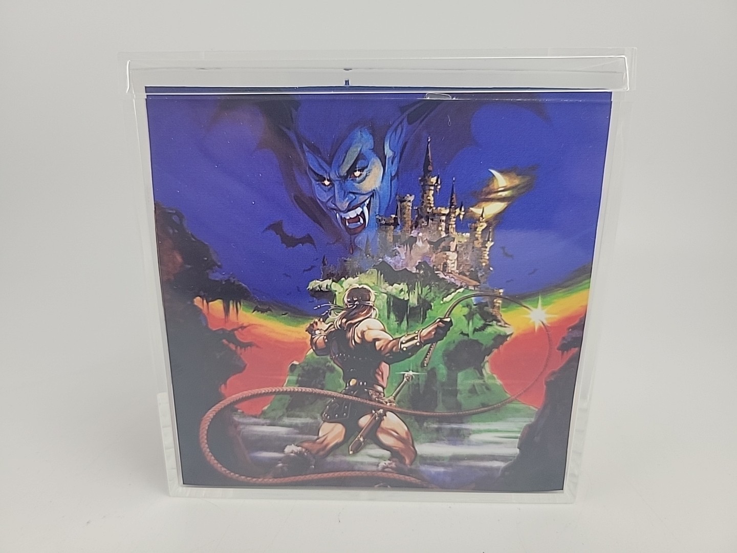Castlevania 3D Cube Handmade NES Nintendo Diorama Video Game Shadowbox Fan Art