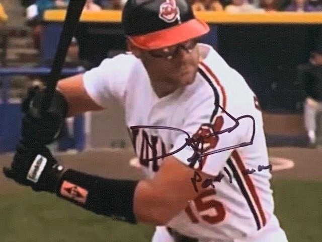 DAVID KEITH SIGNED “JACK PARKMAN” MAJOR LEAGUE 2 5X7 CLEVELAND INDIANS