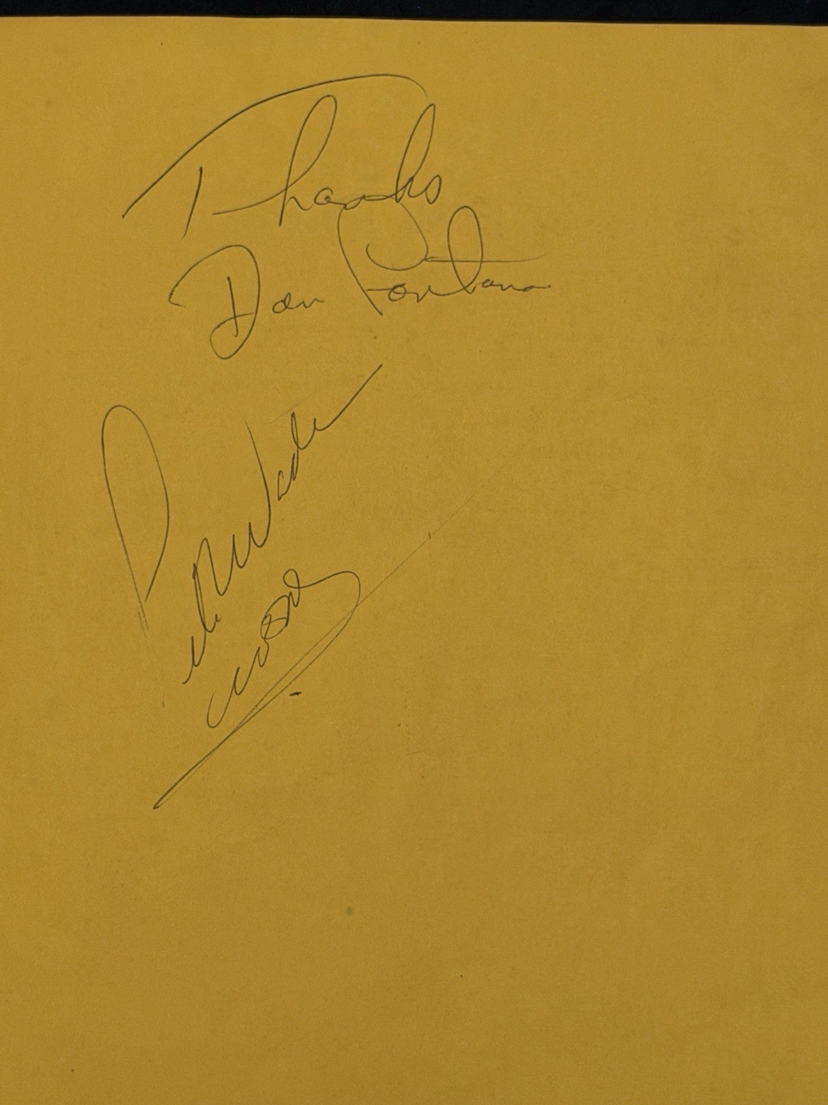 MEGA Rare Elvis Presley Double Autograph Mr. Rhythm Program / 3 COA / Memphis