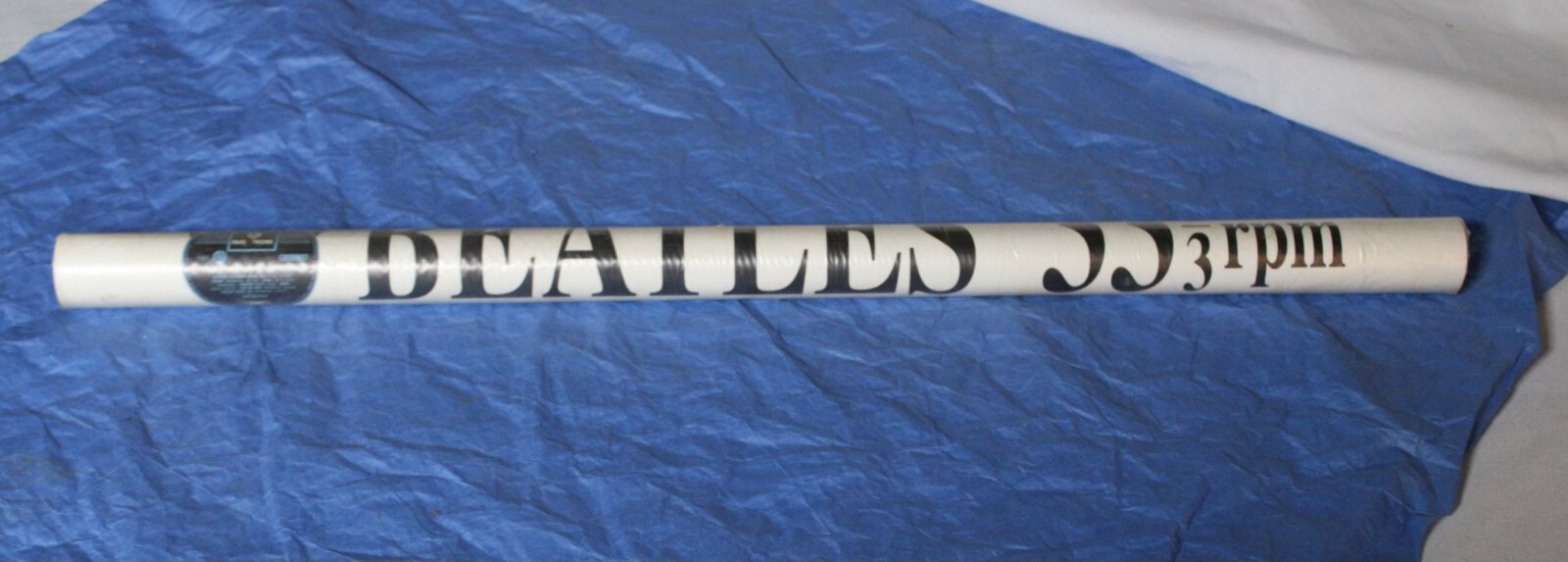 NOS Beatles Poster 33-1/3 RPM Italian Edition Expressions Giambelli 1993 SEALD