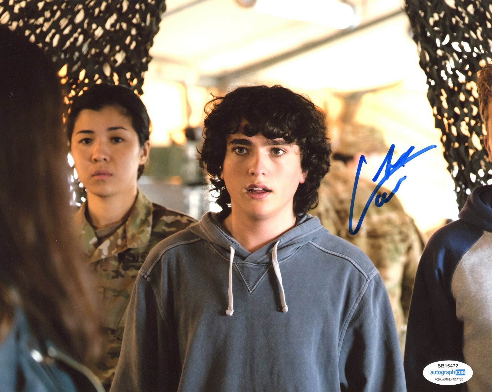 Alex Garfin Superman and Lois Autographed Signed 8×10 Photo ACOA