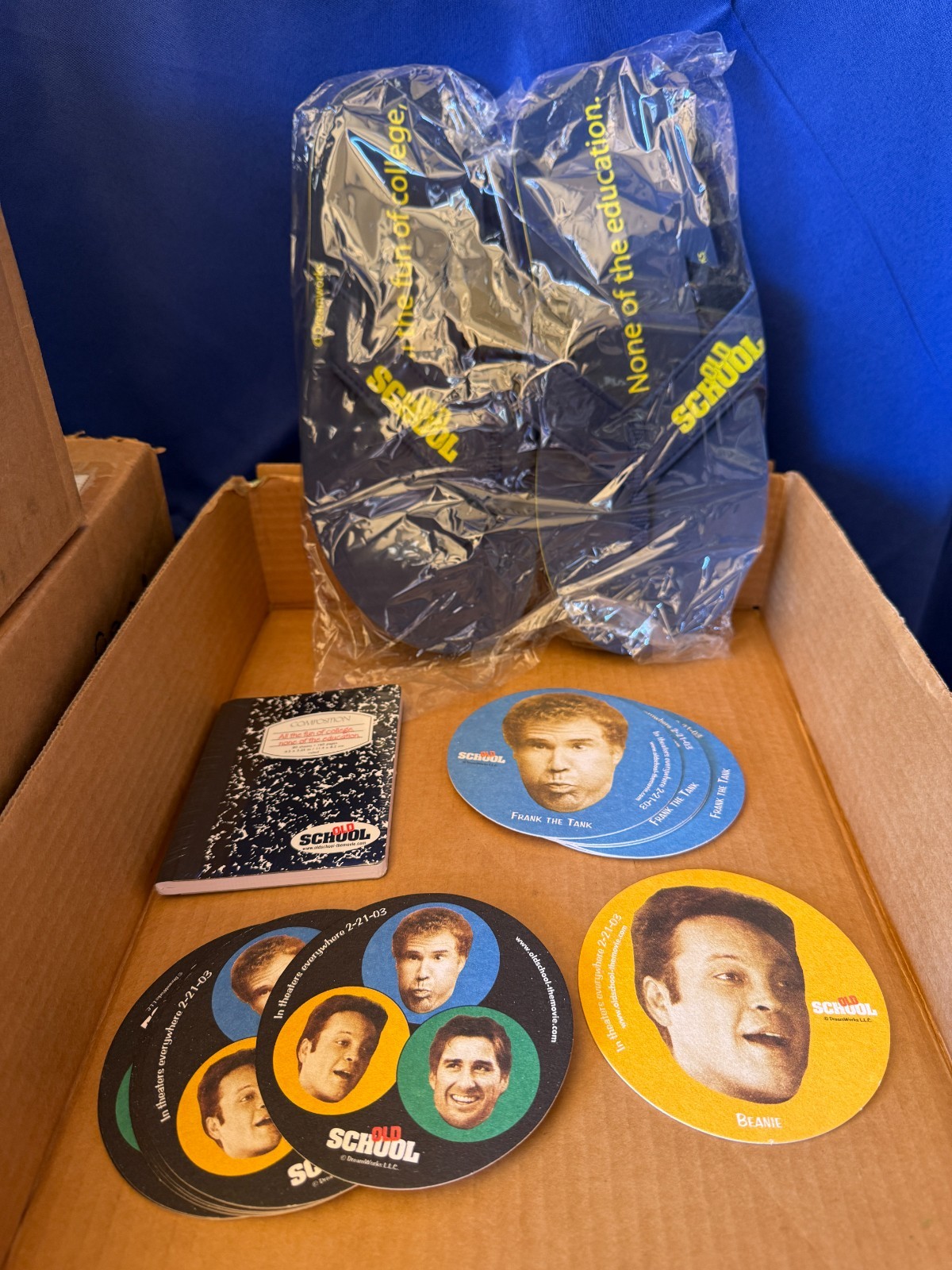 Promotional Items from Old School, Swag, Unused