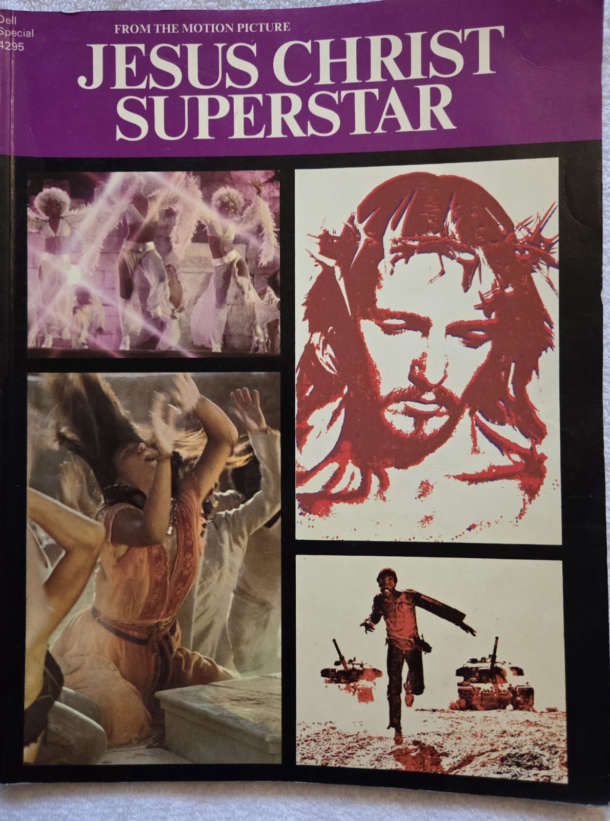 1973 Jesus Christ Superstar From The Motion Picture Softcover Book