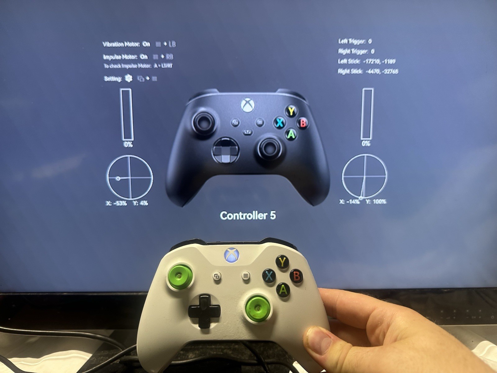 Two Xbox Wireless Controllers For PARTS or REPAIR Xbox One X S & Series X S