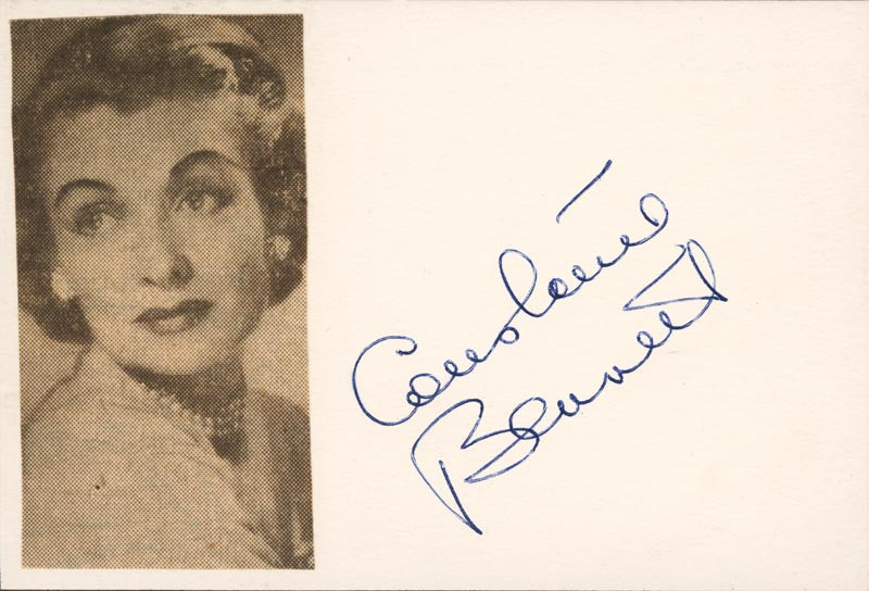 CONSTANCE BENNETT – AUTOGRAPH
