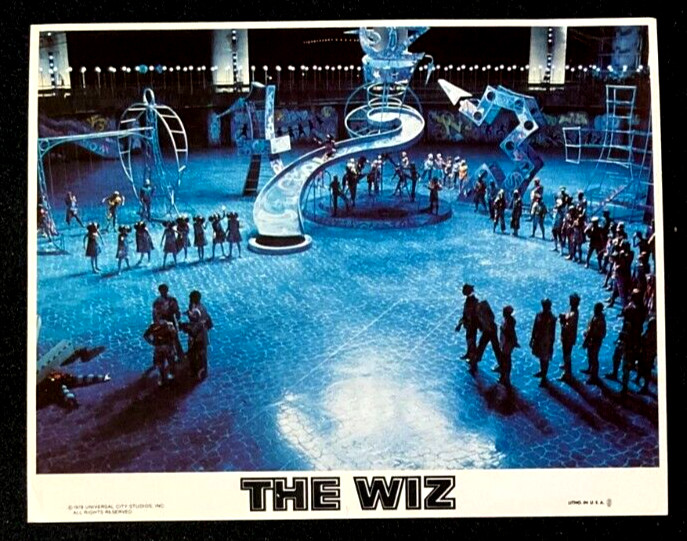 THE WIZ Original Movie Lobby Card 1978 African American Musical Wizard of Oz