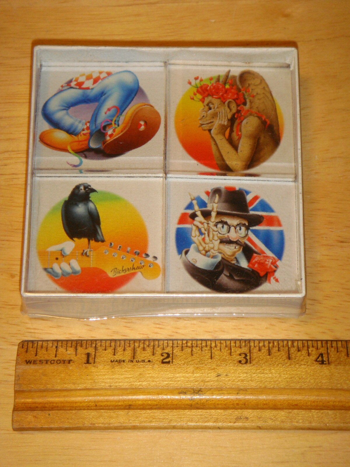 Grateful Dead Europe ’72 Four MAGNET GIFT BOX Scott McDougall Now Sold Out Rare