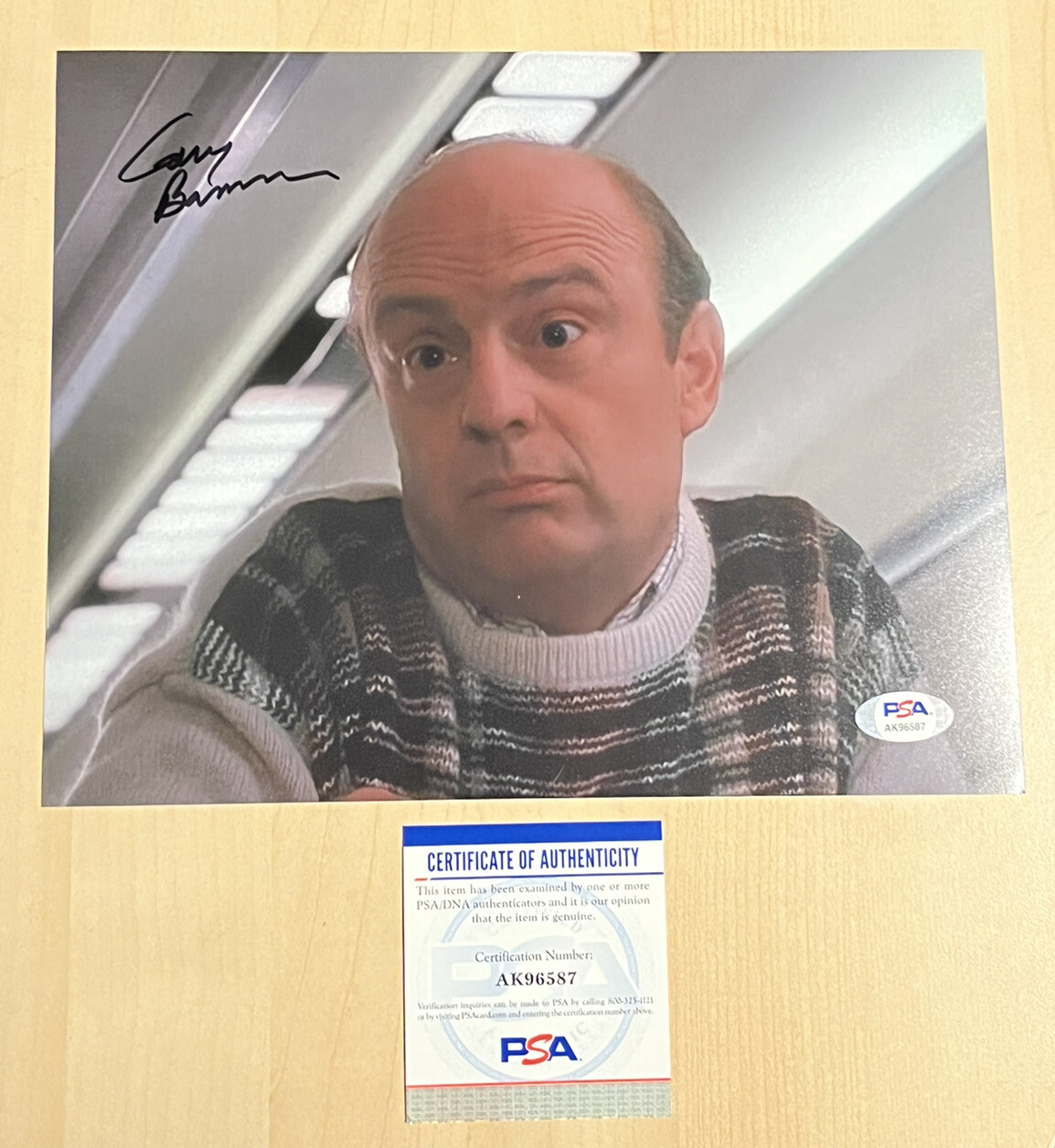 GERRY BAMMAN SIGNED 8×10 PHOTO ACTOR AUTOGRAPHED HOME ALONE UNCLE FRANK PSA COA