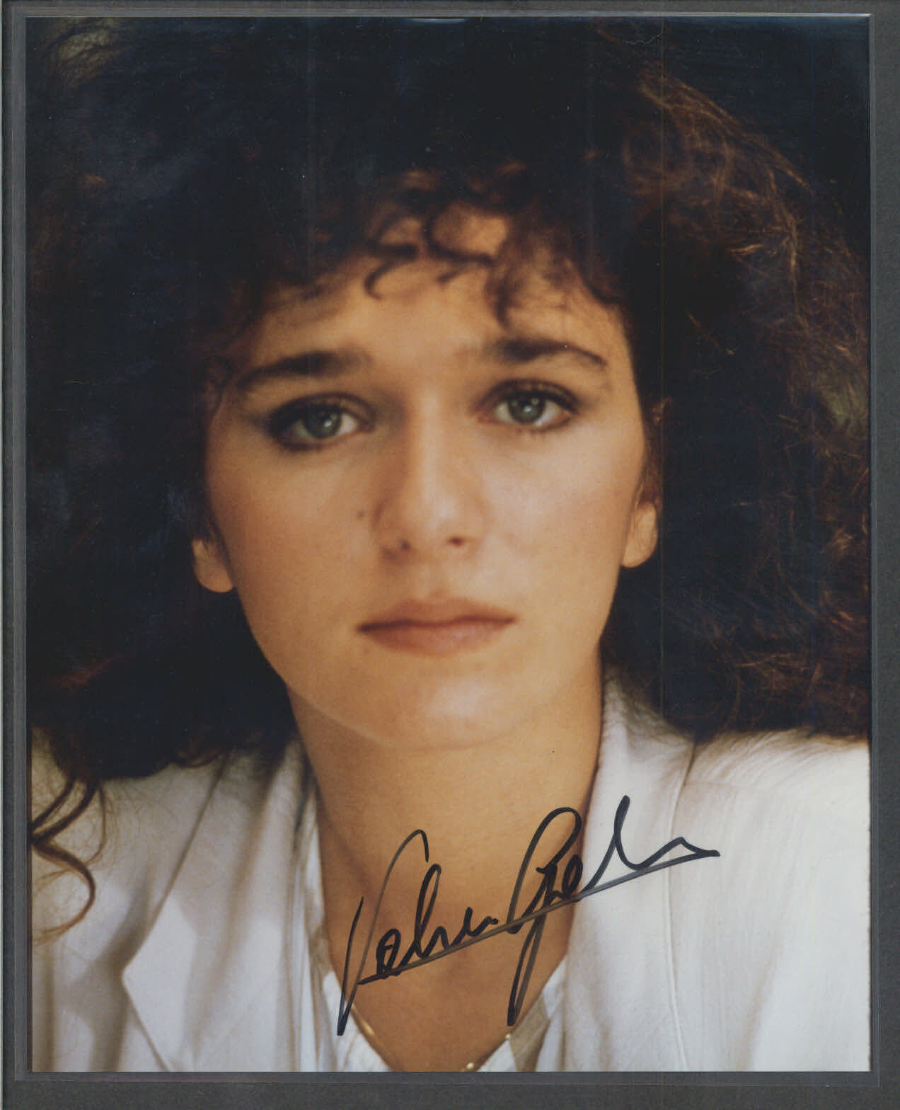 Valeria Golino – Early Signed Autograph Color 8×10 Photo – Rain Man