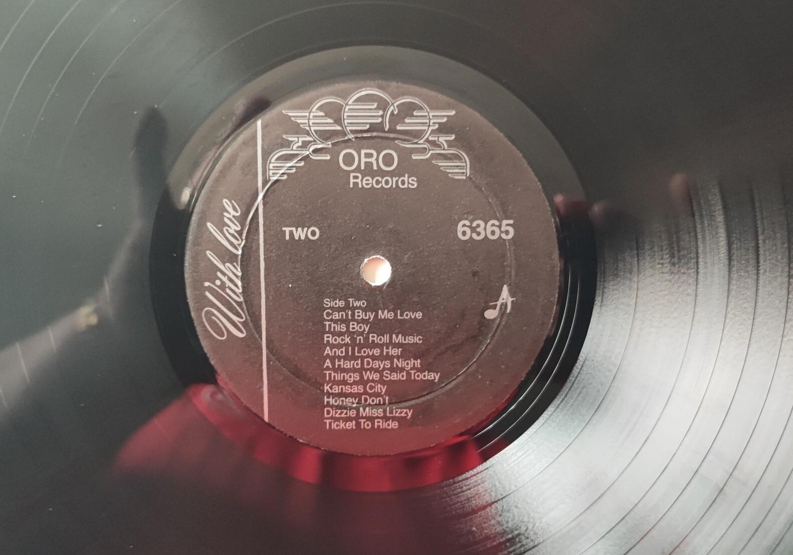 1981 Original Mint Condition “THE BEATLES FROM US TO YOU” LP w/ 3’x2′ Poster
