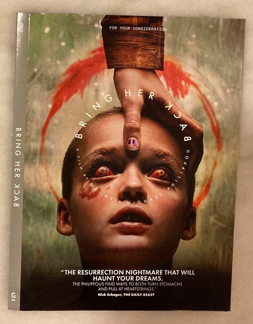 BRING HER BACK (2025) FYC Promo; Film Sleeve ONLY; NO DISC; Sally Hawkins