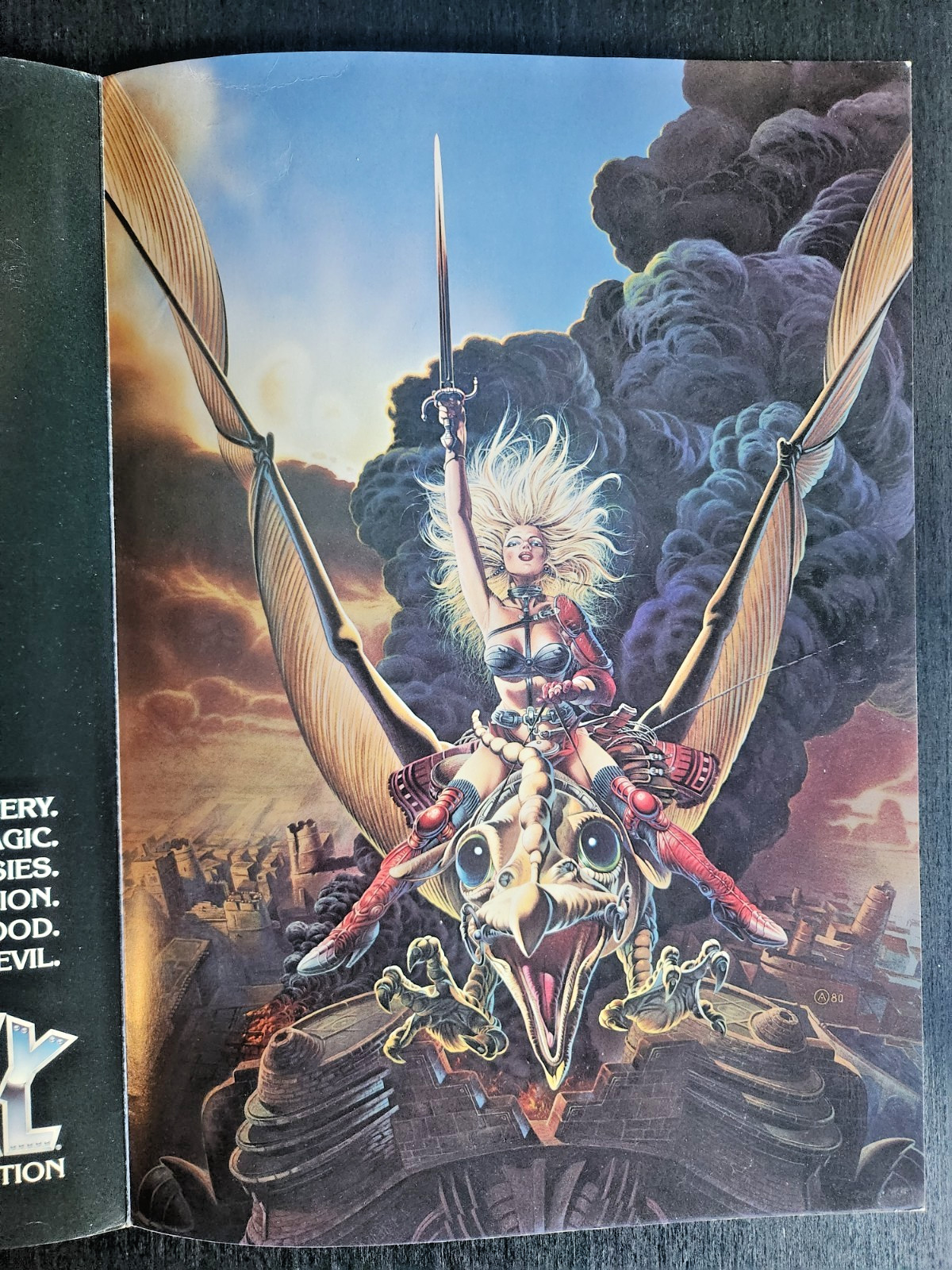 HEAVY METAL PROMOTIONAL MOVIE POSTER DIE-CUT 1981 COLUMBIA PICTURES 15 X 10