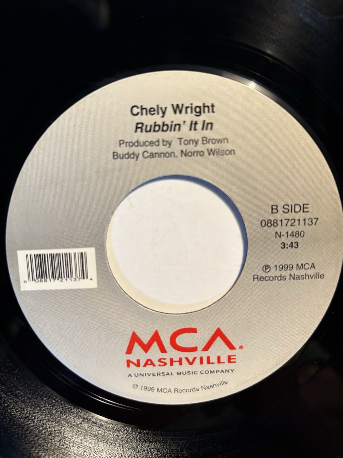Chely Wright “It Was” MCA Nashville 7” 45 Strong VG+