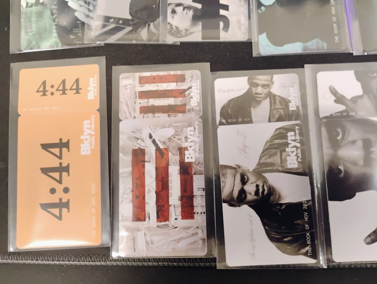 23″/ Jay-Z Cards 1 Set Barcode 13 Cards Brooklyn Public Library Limited Offer
