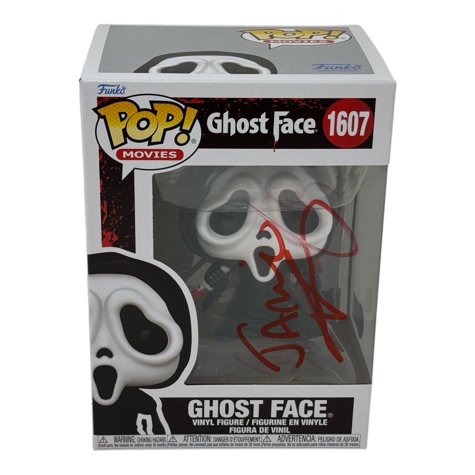 Jamie Kennedy Signed Scream Ghost Face Funko Pop Autograph Randy Beckett COA