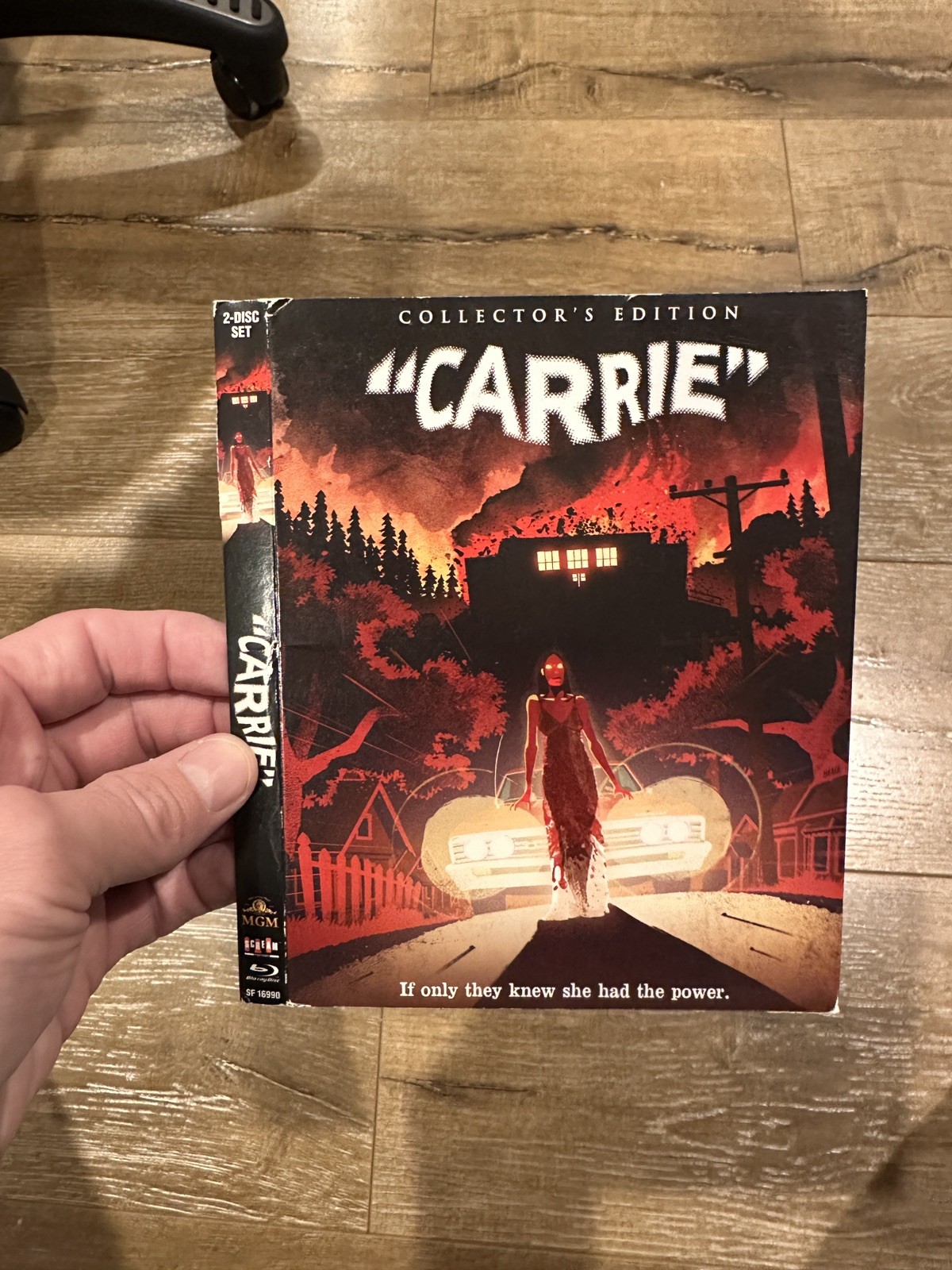 SLIPCOVER ONLY Carrie Blu-Ray Scream Factory SLIPCOVER ONLY NO DISCS OR CASE