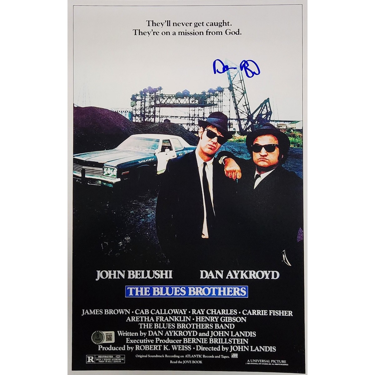 Dan Aykroyd Signed Mini-Poster #3 (11×17)