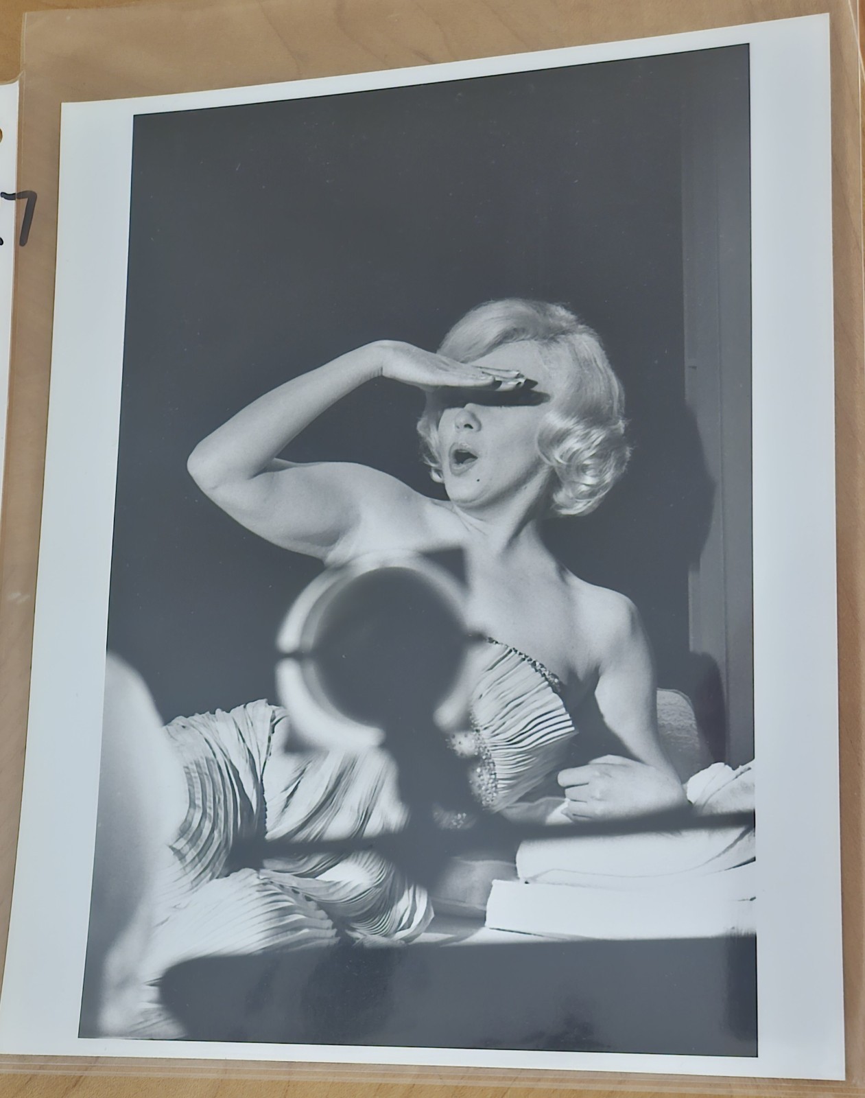 Sexy young Marilyn Monroe 1950s Vintage 8×10 Silver Gelatin SUPER SHARP ! Photo