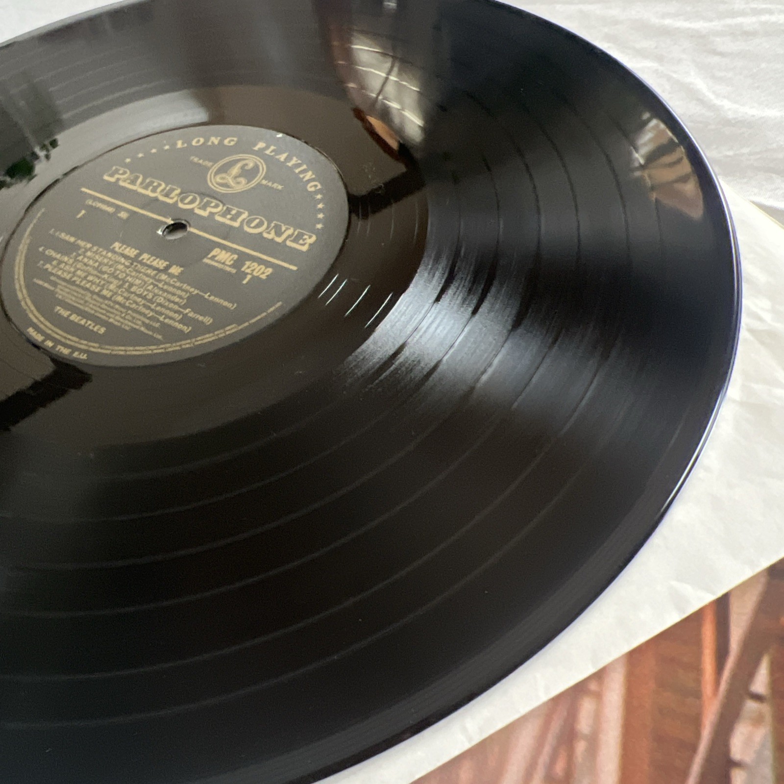 The Beatles 1963 Please Please Me Parlophone PMC 1202 Mono Recording Excellent C