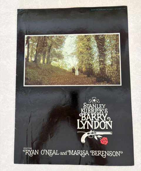 Barry Lyndon 1975 Stanley Kubrick Warner Bros Exhibitor Promo Brochure 11″x15″
