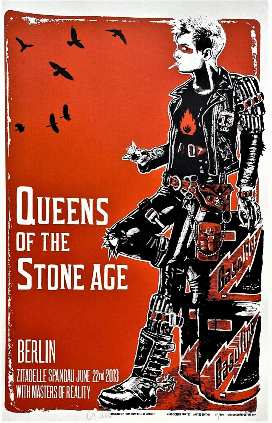 Queens of the Stone Age Concert Poster 12″x18″