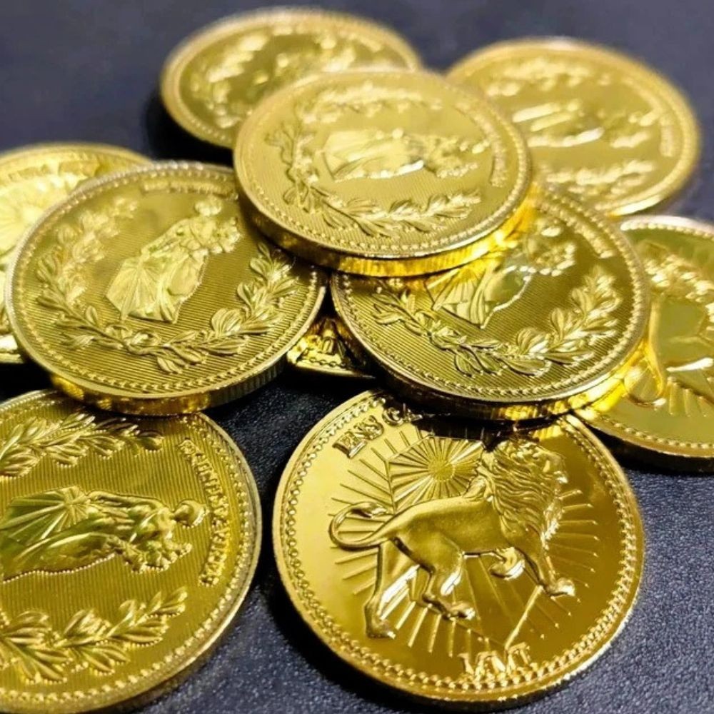 10pc John Wick Continental Gold Coin Keanu Reeves Collectible Movie Cosplay Prop