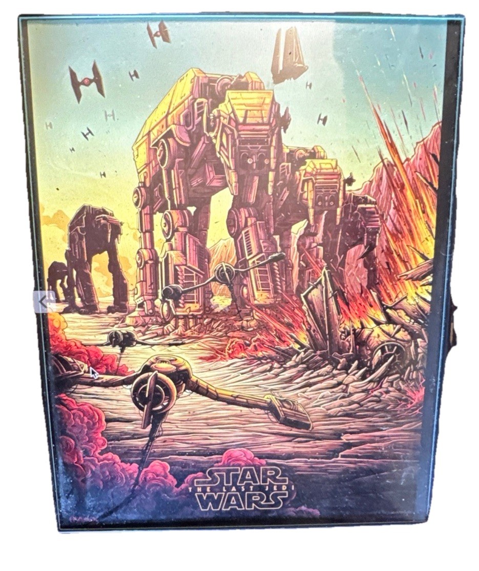 Star Wars Episode IIX: The Last Jedi, AMC IMAX Promotional Poster with Frame 3/4