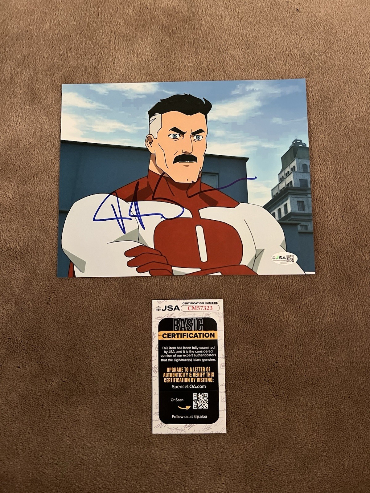 JK Simmons Autographed Photo 8×10 Whiplash Actor J.K. Spider-Man JSA AUTHENTIC