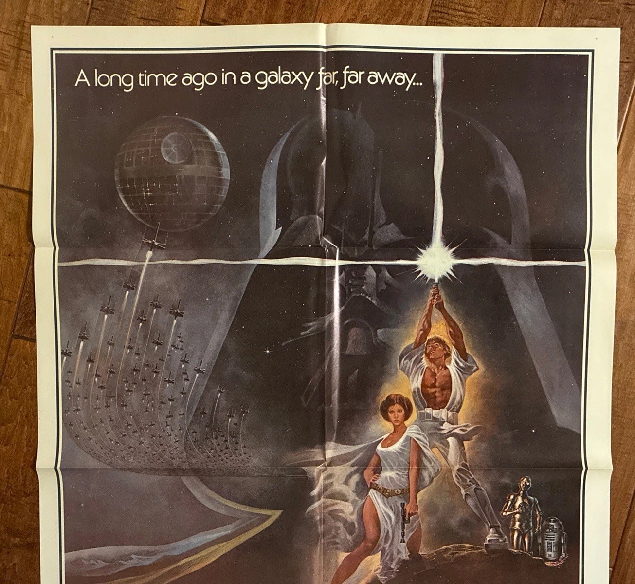 Star Wars – 1977 Original 1sheet Movie Poster- Ford – Hamill – Lucas